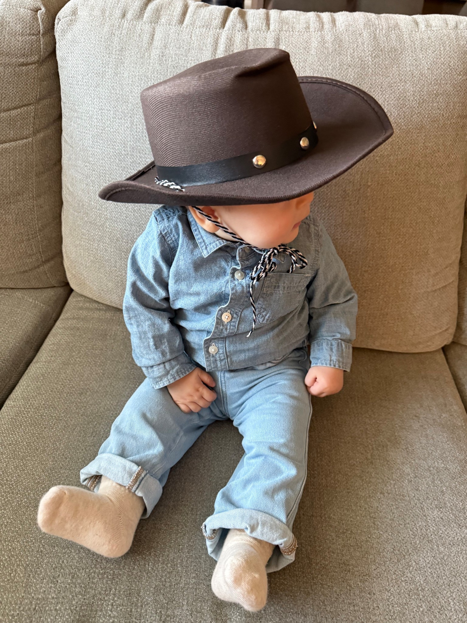 My little cowboy 🤠 

#LTKKids #LTKBaby #LTKFamily