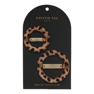 Kristin Ess The Full Circle Hair Clips - 2ct | Target