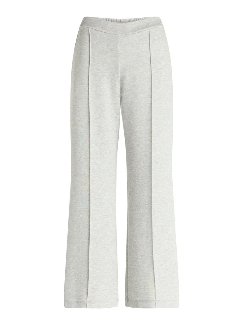 Scoop Women’s and Women’s Plus New Scubaknit Seamed Sweatpants, Regular and Short Lengths, Si... | Walmart (US)