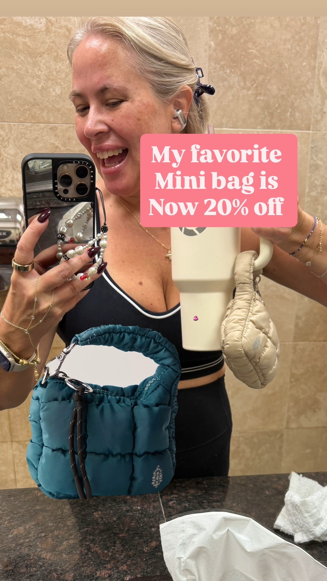 My favorite mini puffy bag is now 20%off. Stock up for Christmas gifts 🎁 

#LTKCyberWeek #LTKGiftGuide #LTKFindsUnder50