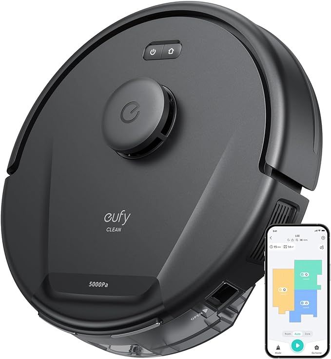 eufy L60 Robot Vacuum, Ultra Strong 5,000 Pa Suction, iPath Laser Navigation, for Deep Floor Clea... | Amazon (US)