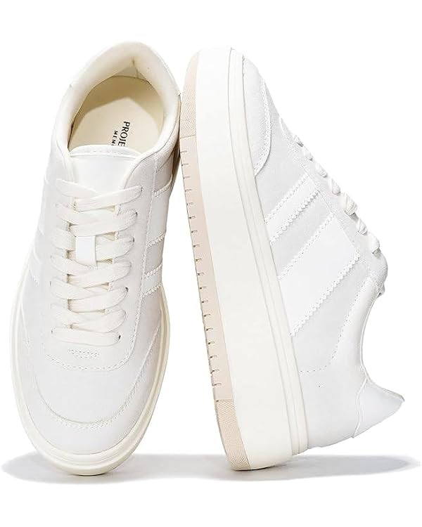 Project Cloud Platform Sneakers for Women - Lightweight Memory Foam Insole Womens Sneakers - Non-... | Amazon (US)