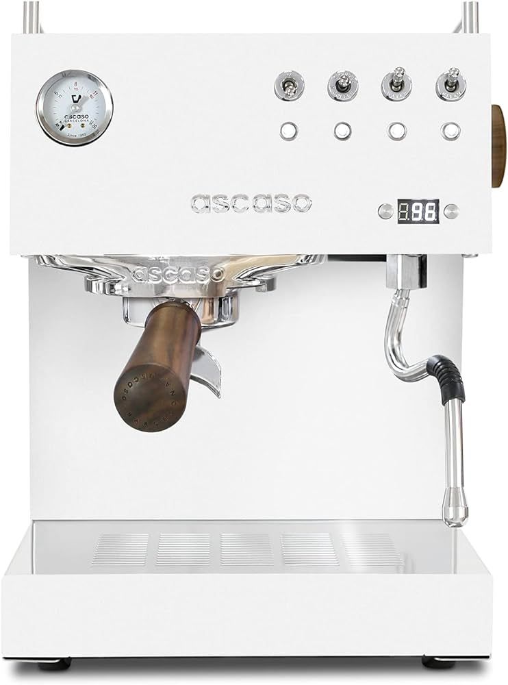 Ascaso Steel UNO PID Programmable Espresso Machine w/Volumetric Controls, Single Thermoblock, 120... | Amazon (US)