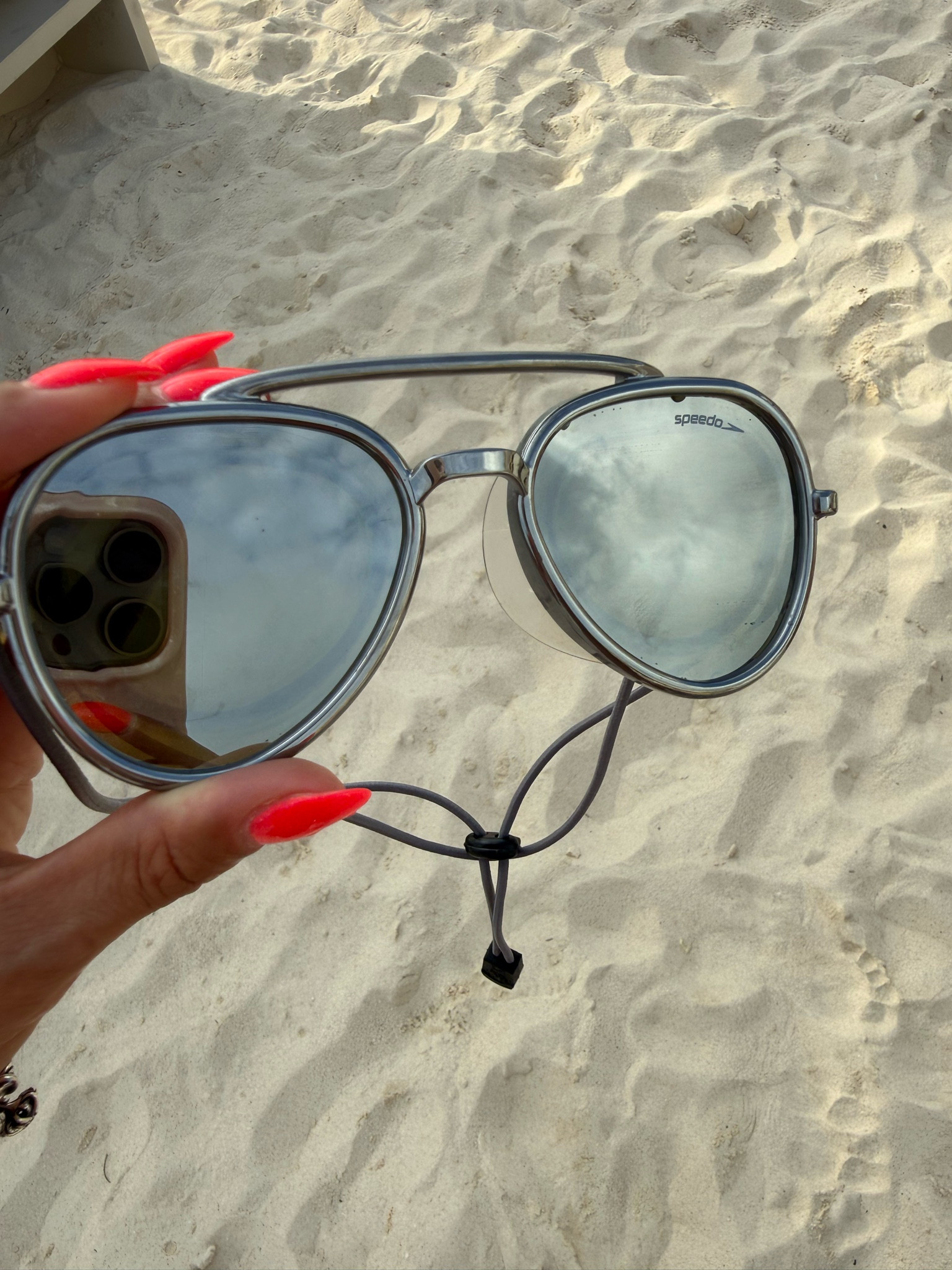 These may look like mirrored sunglasses, but they’re actually goggles! Must have for your next beach trip

#LTKSwim #LTKTravel