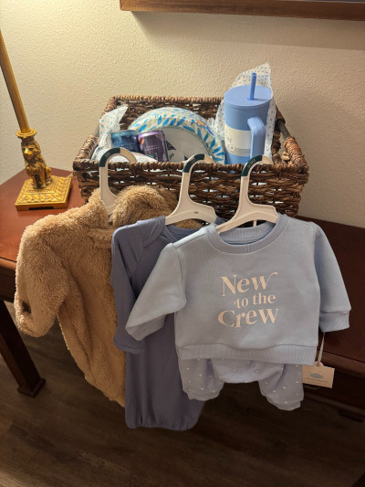 Building the ultimate baby boy basket for my best friend who just had her third baby—and first boy! 🧺💙 Obsessed with every little detail. Linked everything here 👶✨ [Target & Walmart finds]  

 #LTKmomlife #LTKBaby #LTKBump