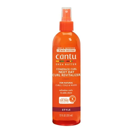 Cantu Comeback Curl Next Day Curl Revitalizer Spray 12 fl oz | Walmart (US)