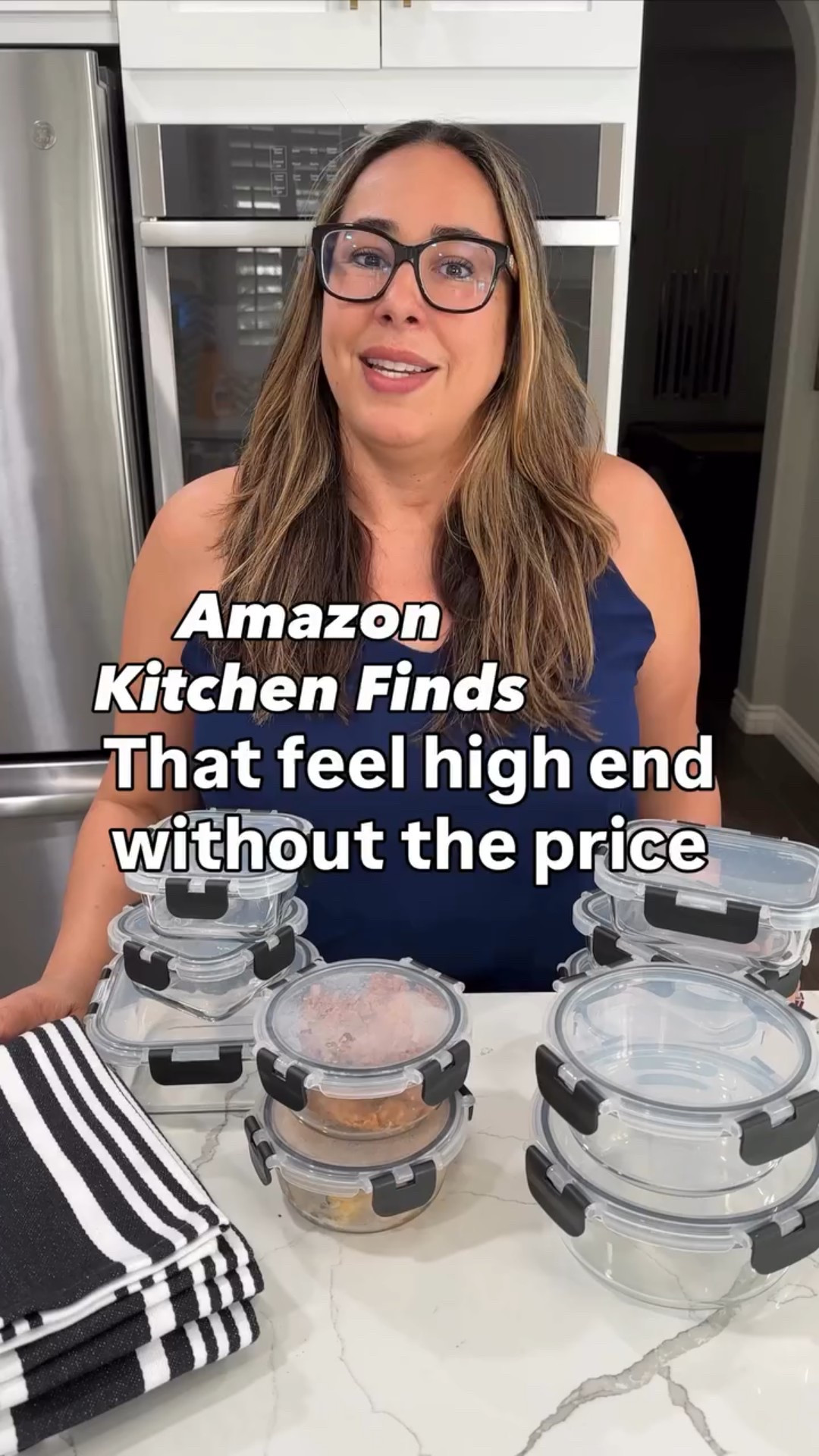 Amazon kitchen finds that feel high end without the price.
These towels are thick, soft, and absorbent, the kind that feel like they belong in a luxury kitchen but are affordable enough to stock up on. The glass storage containers are sturdy, crystal clear, and have locking lids to keep food fresh. Perfect for meal prep, leftovers, and keeping your fridge organized.

#LTKStyleTip #LTKSeasonal #LTKU