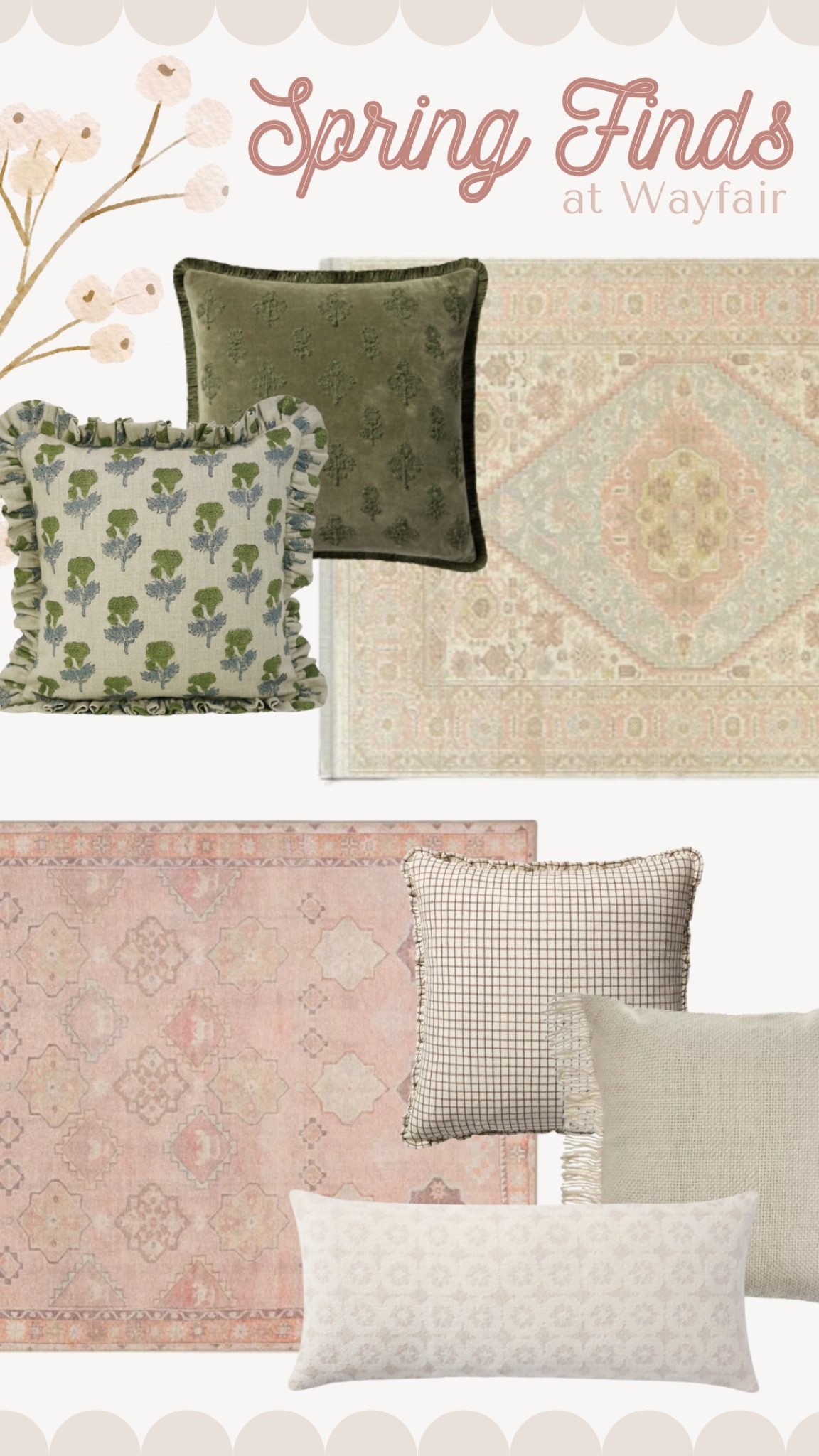 Great finds @wayfair! Beautiful rugs and pillows for your home!

#wayfair #wayfairpartner 

#LTKSeasonal #LTKHome #LTKStyleTip