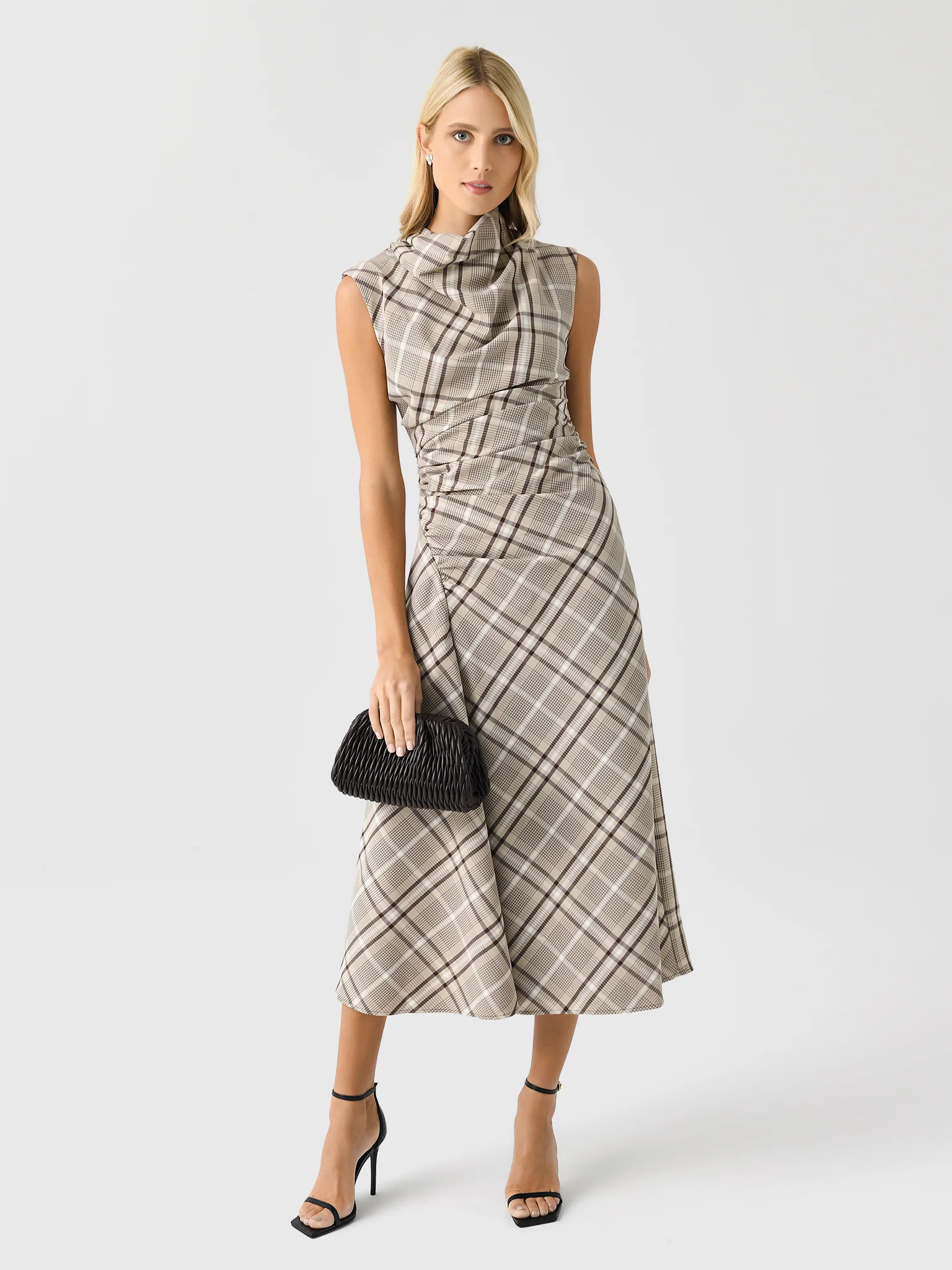 SIMKHAI
                      
                     Women's Burke Midi Dress | Saint Bernard