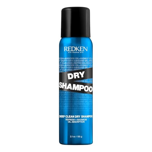 Redken Deep Clean Dry Shampoo For All Hair Types, For Dark or Light Hair - Instantly Refreshes Hair and Absorbs Oil In Between Washes, No Buildup or Residue, 3.1 Fl Oz | Amazon (US)