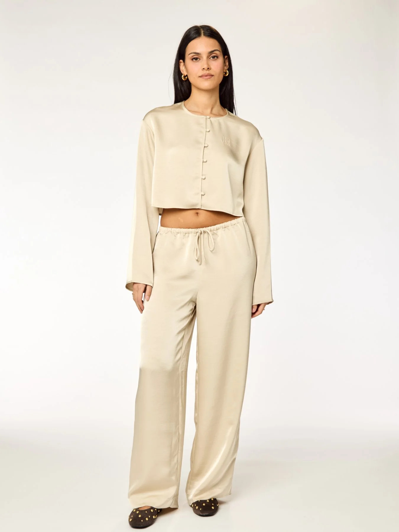 IVY - Adjustable Pants • Champagne | Ninety-9