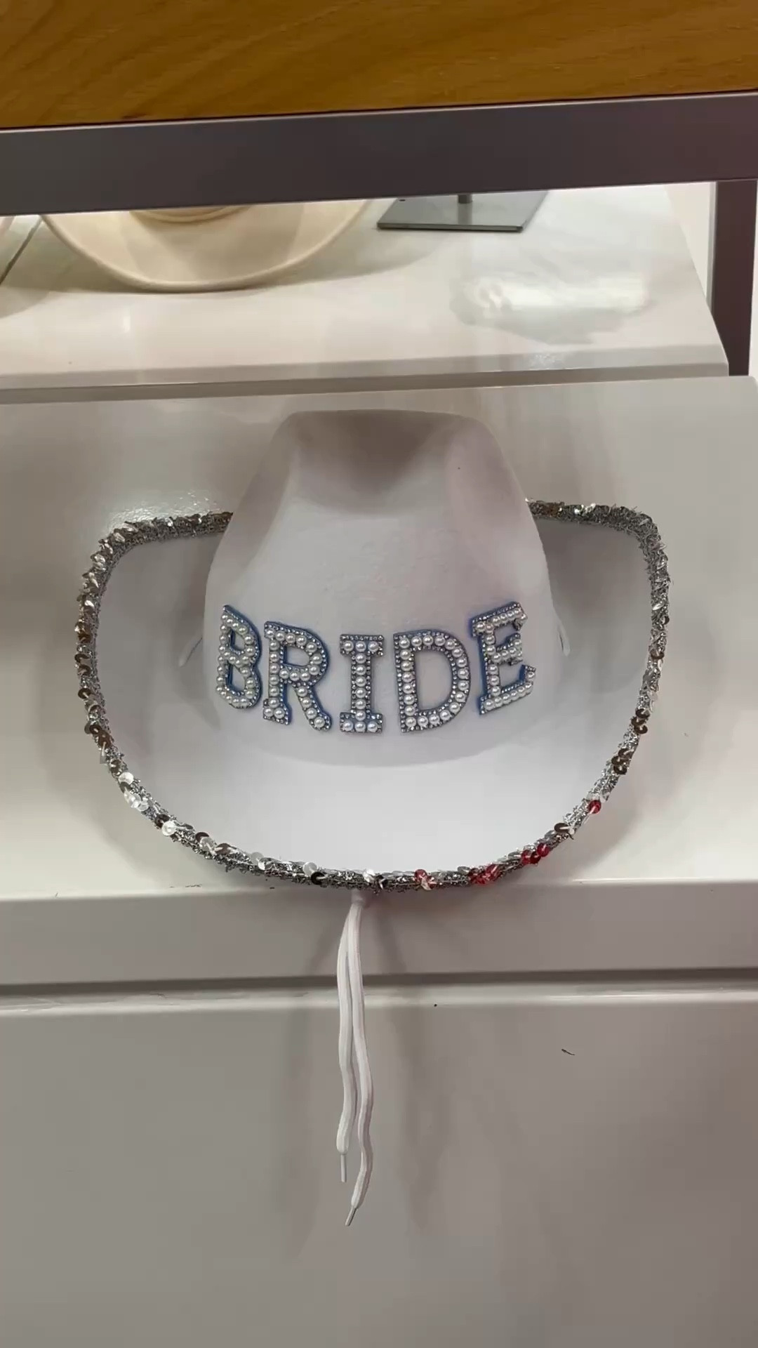 Pearl and rhinestone white bride cowboy hat new at Target!

Bachelorette party supplies, bachelorette weekend, bachelorette accessories, western hat, cowgirl hat, bride gift, country concert, rodeo.

#LTKWedding #LTKSeasonal