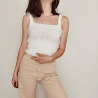 Knit Crop Top, Women, Blause, Handmade Women's Knitwear, Gift For Her | Etsy (US)