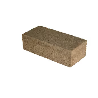 Lee Masonry 8-Inches x 4-Inches Gray Concrete Brick | Lowe's