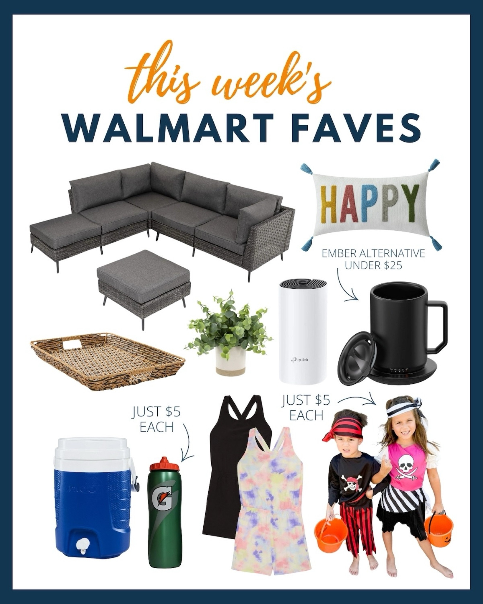 Here is a peek at our team’s Walmart shopping carts. We are loving these items right now if you’re not sure how to stock up your cart. From an Ember lookalike that performs just as well and is under $25 to five dollar Halloween kids costumes you will love these buys! 😍

#LTKHome #LTKSeasonal #LTKSaleAlert