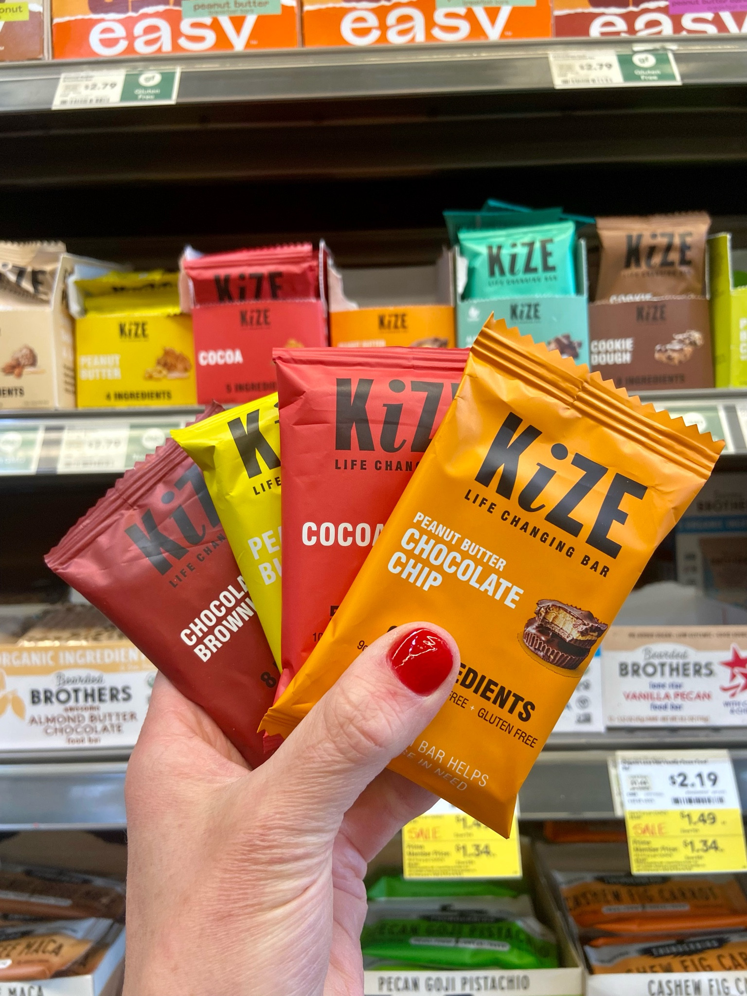 Kize bars are the best bag snacks when in need of a quick energy boost. The ingredients are 👌🏻 + they taste amazing!

#LTKfit