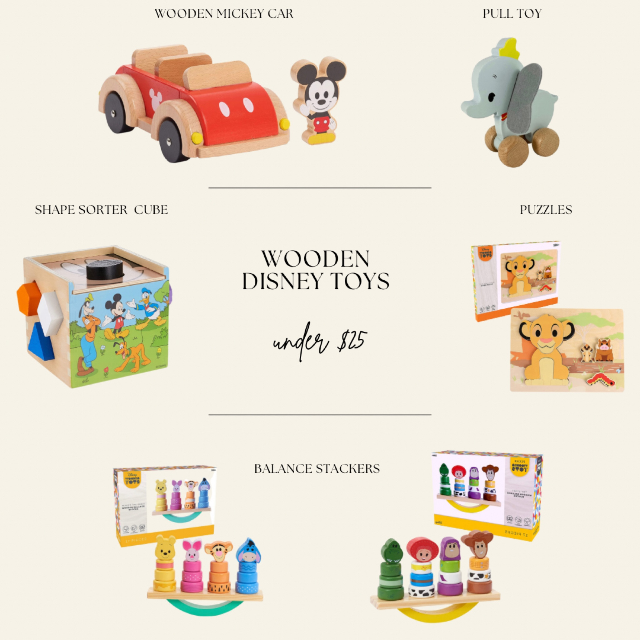 Wooden Disney toys under $25

#LTKkids #LTKGiftGuide #LTKSeasonal