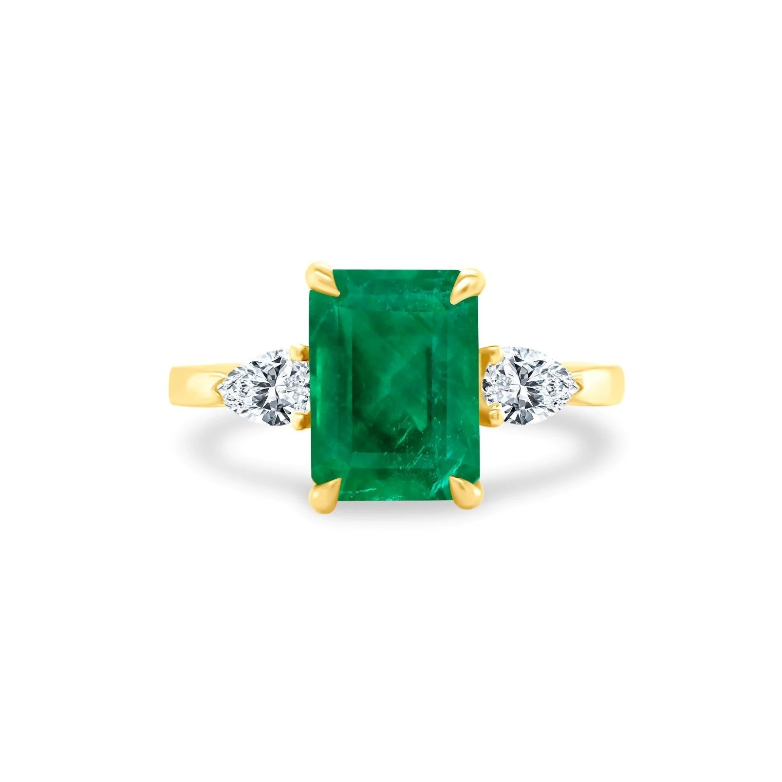 LLJ Signature Emerald Ring | LINDSEY LEIGH JEWELRY