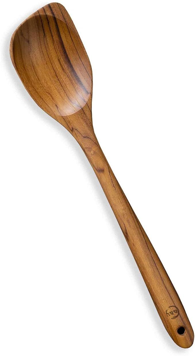 FAAY Teak Wooden Utensils, Healthy Spoon and Spatula Handcraft from High Moist-Resistance Teakwoo... | Amazon (US)