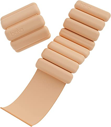 Bala Bangles - Set of 2 (1lb & 2lb Each) | Adjustable Wearable Wrist & Ankle Weights | Yoga, Danc... | Amazon (US)