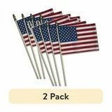 (2 pack) 4x6in Polycotton Betsy Flags US Stick Flags 4-pack | Walmart (US)