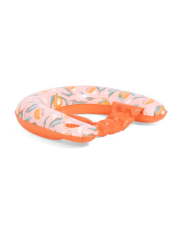 Citrus Summer Sit And Float Pool Lounger | TJ Maxx