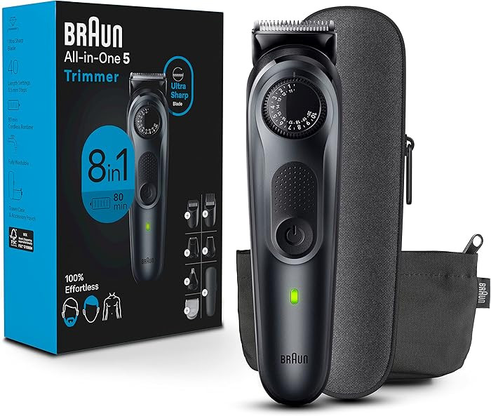 Braun All-in-One Style Kit Series 5 5471 Beard & Body Trimmer, 80-minute Battery Cordless Runtime | Amazon (CA)
