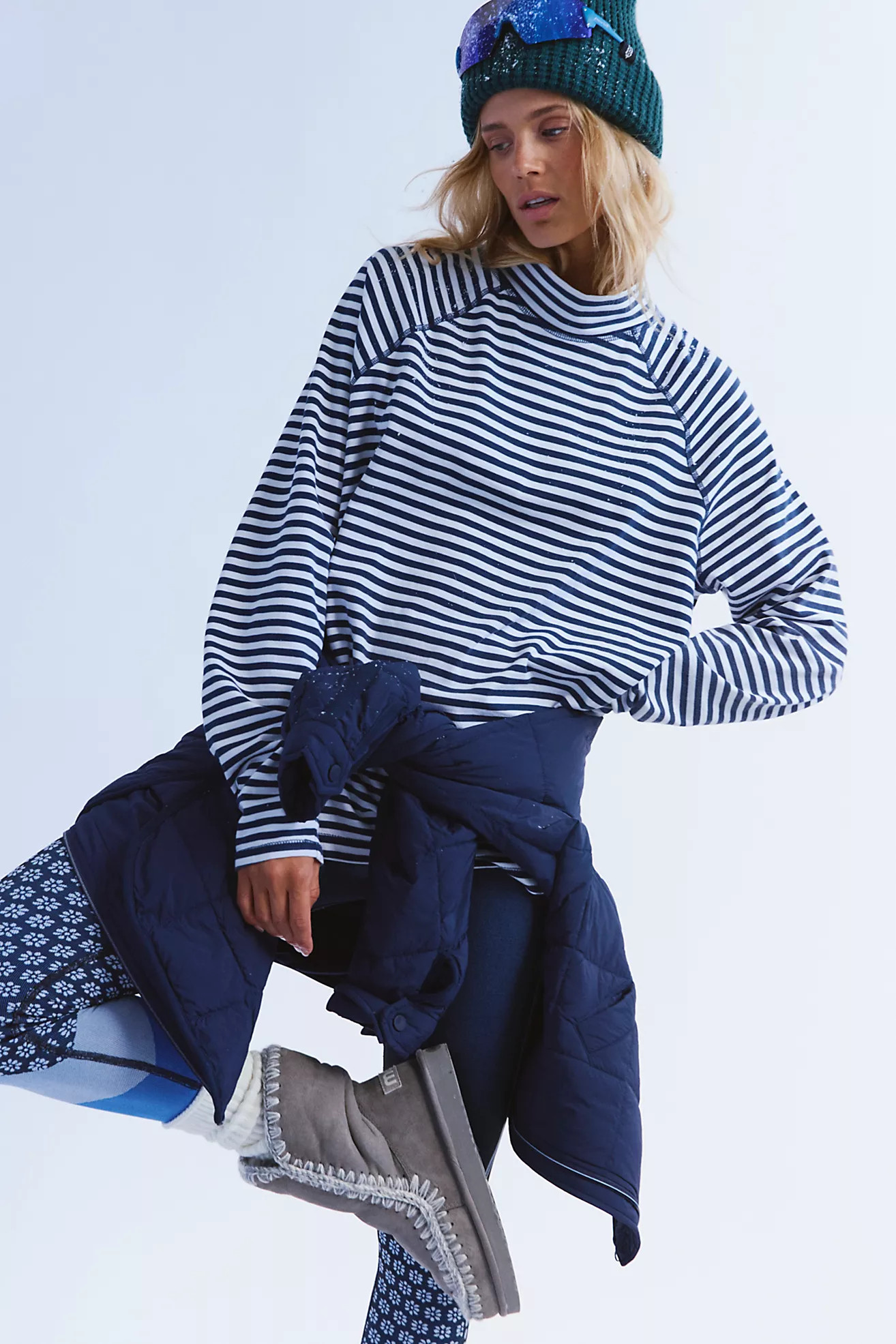 Restoration Yarn Dye Stripe Layer | Free People (Global - UK&FR Excluded)