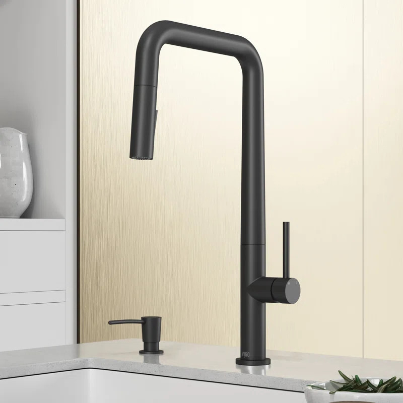 Parsons Pull Down Touch Single Handle Kitchen Faucet | Wayfair North America