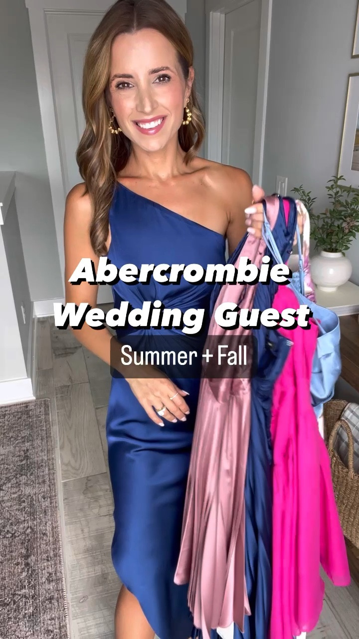 Abercrombie satin outlet dress