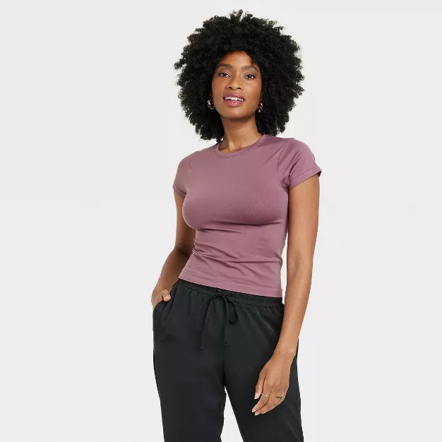 Women's Short Sleeve Seamless T-Shirt - A New Day™ | Target