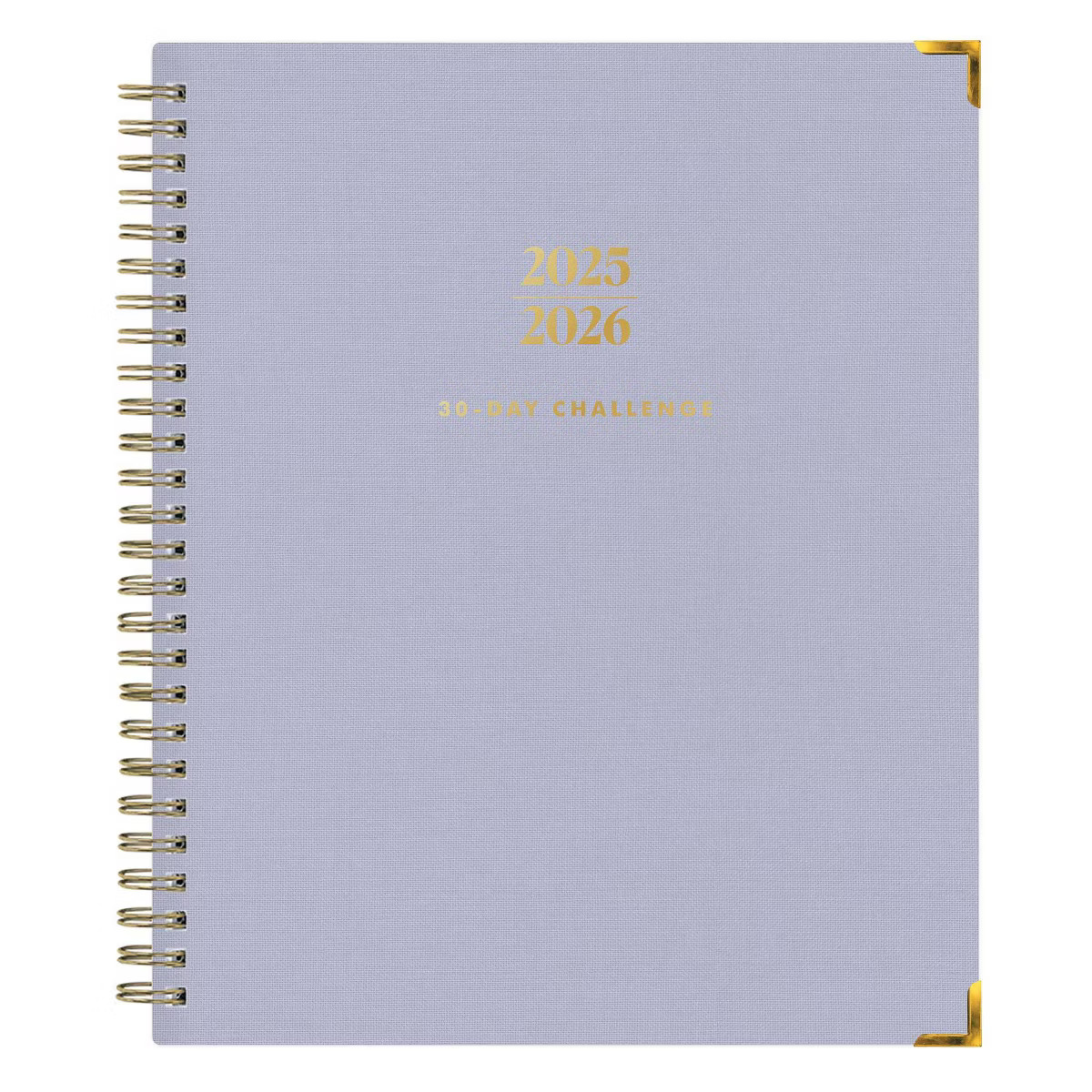The Everygirl Weekly/Monthly Wirebound Planner 7"x9" Hardcover Light Blue Bookcloth | Target