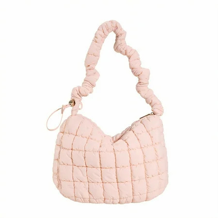 GASTROPOD Puffy Tote Bag,Premium Nylon Puffer Purse,Quilted Pattern Puffy Bag,Pink | Walmart (US)
