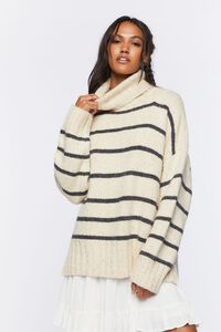 Striped Turtleneck Sweater | Forever 21 (US)