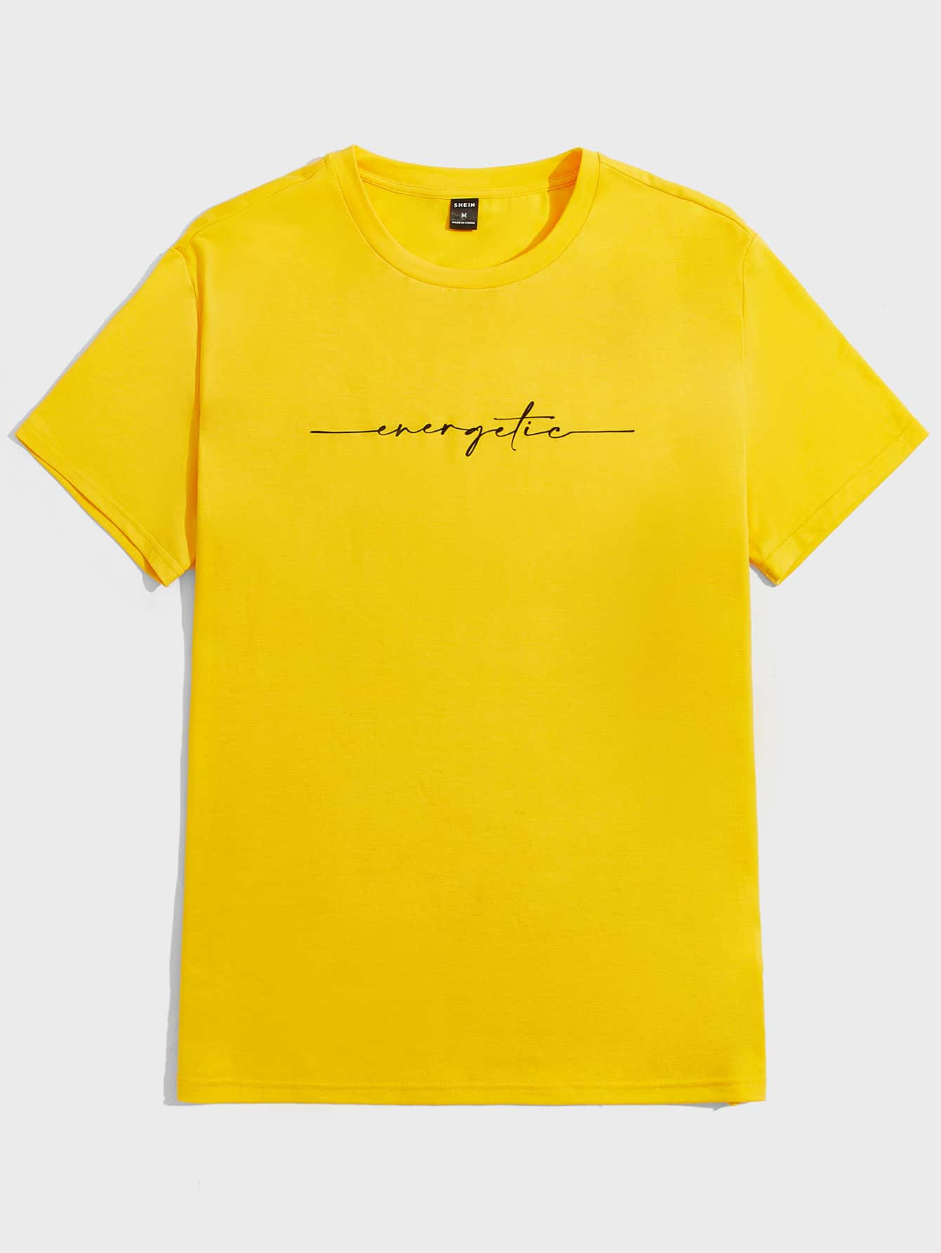 SHEIN Men Letter Graphic Tee | SHEIN
