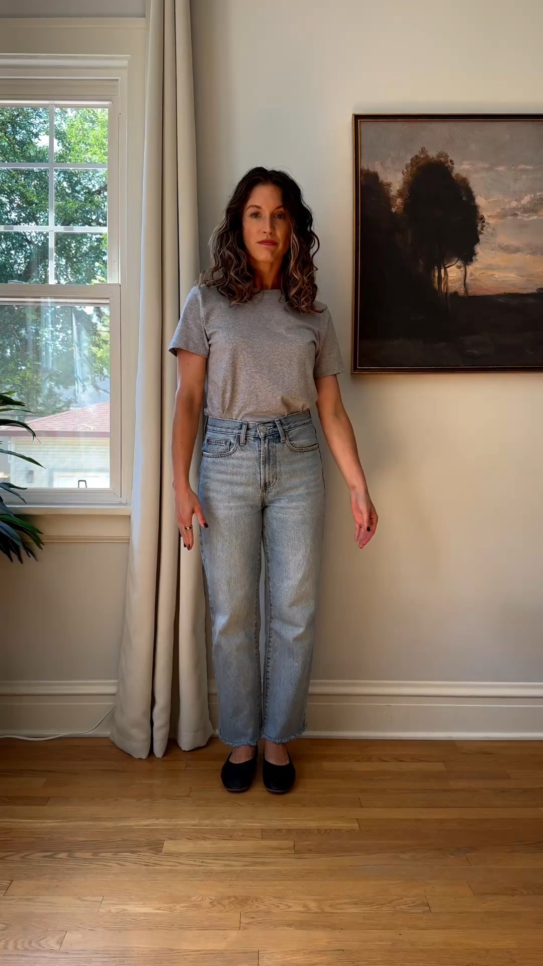 Two Casual Looks for the Weekend from @Quince 

Look One:

100% Organic Cotton Boxy Crewneck Tee - I sized up to the small
Bella Rigid Straight Jeans in Powder Blue - TTS
IIalian Leather Glove Ballet Flat - TTS
Water Repellent Windbreaker Jacket - TTS

Look Two:

Everyday Fleece Crew in Linen - I sized up to the small
Bella Rigid Straight Jeans in Horizon Blue - TTS
Italian Suede Gum Sole Sneaker in Birch - TTS
100% Leather Oversized Bomber Jacket in Distressed Brown - TTS for an oversized fit

#quincepartner

#LTKSeasonal #LTKOver40 #LTKPetite