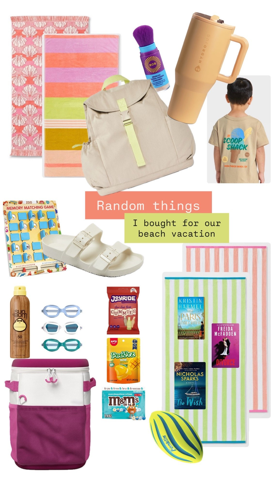 Random things I’m taking on vacation to the beach with my family 🏝️

#LTKSeasonal #LTKKids #LTKmomlife