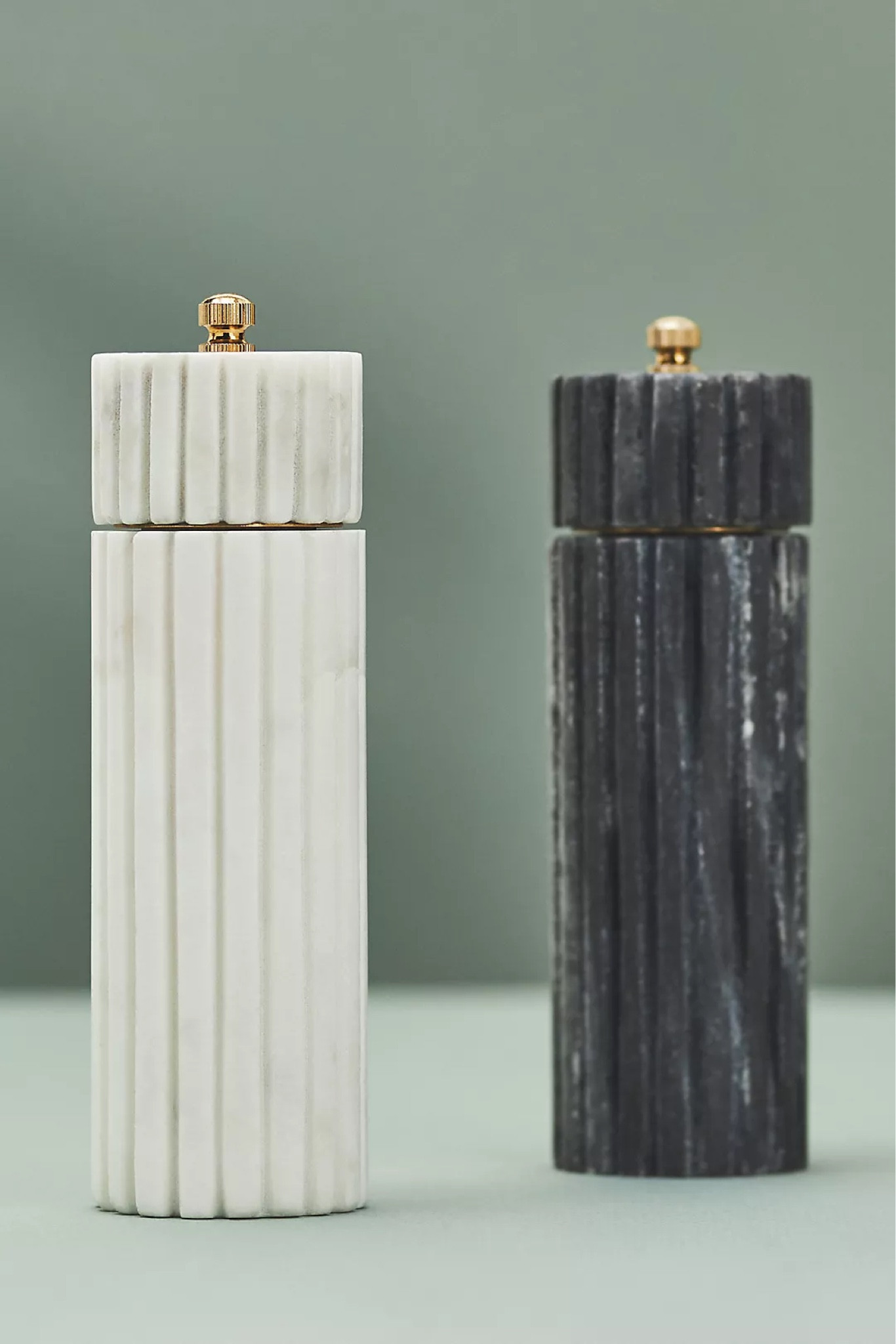 Anthropologie Ribbed Marble Grider - obsessed with the ribbed detailing 🧂✨ #home #homedecor #kitchenmusthaves

#LTKHome