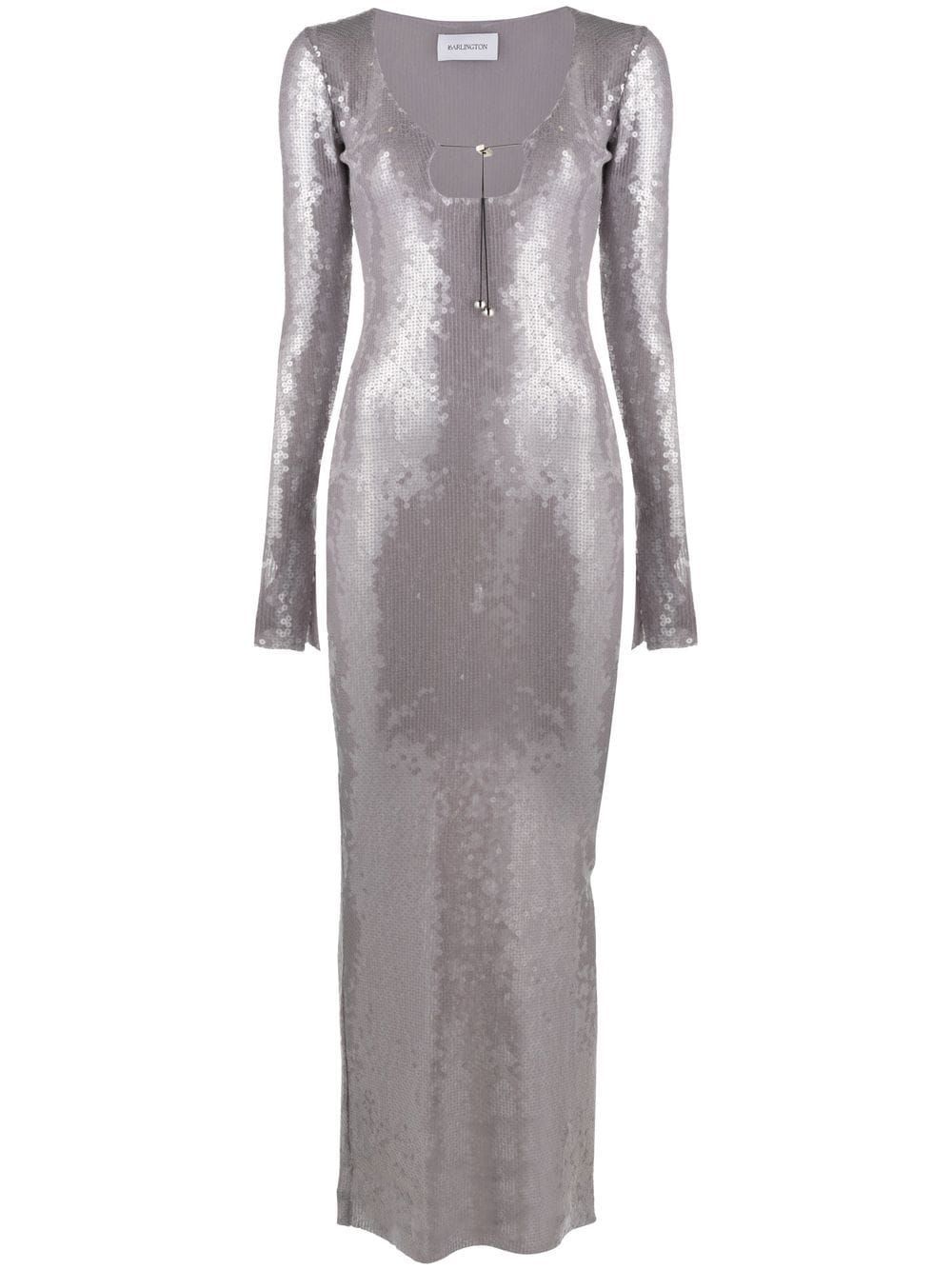 16Arlington sequin-embellished long-sleeve Dress - Farfetch | Farfetch Global