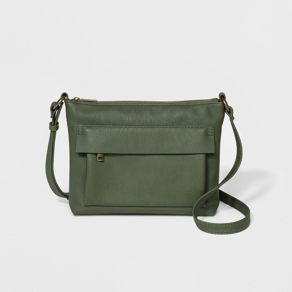 Campbell Crossbody Bag - Universal Thread Green Olive, Women's | Target