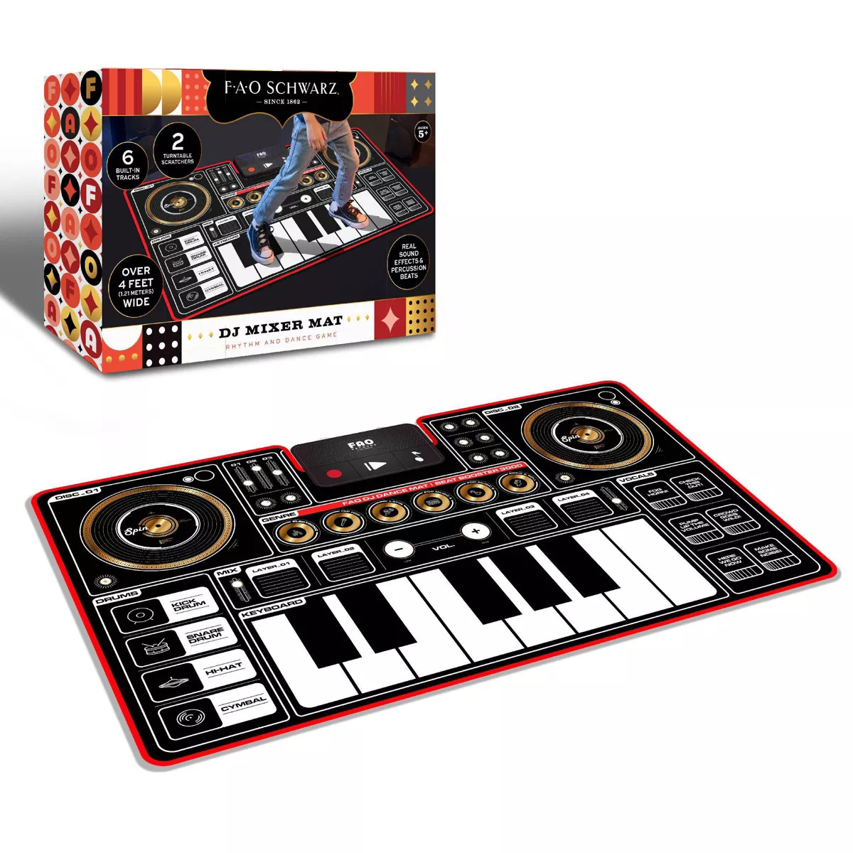 FAO Schwarz DJ Mixer Mat | Target