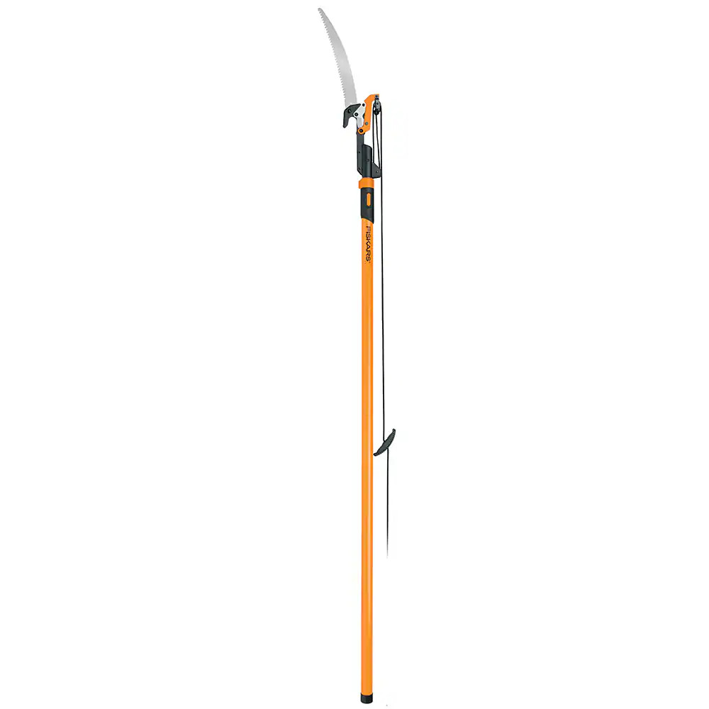 Fiskars Power-Lever 14-ft Fiberglass Pole Pruner | 393981-4002 | Lowe's