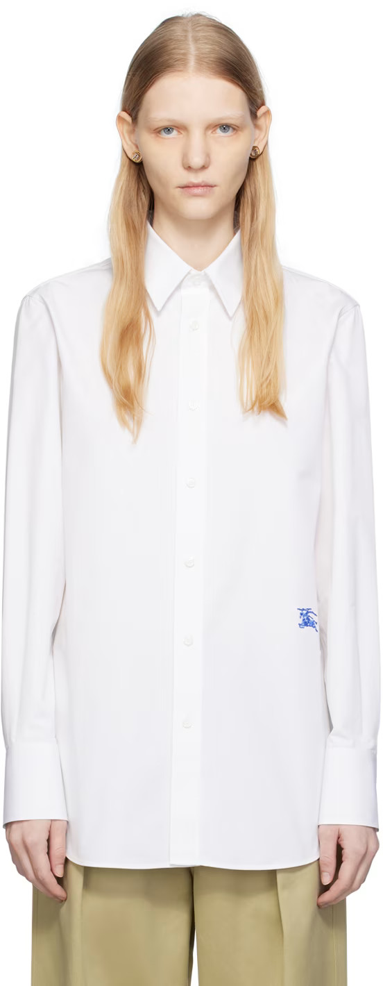 White EKD Shirt | SSENSE
