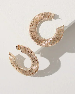 Wire Wrap Hoop Earrings | Chico's