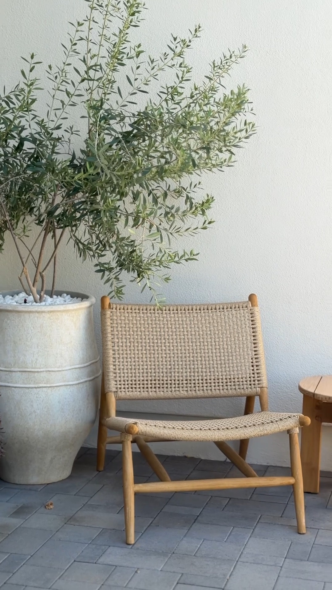 These splurge worthy chairs are incredibly comfortable and have held up so well over the years. if you’re looking for outdoor furniture that can withstand the elements and lots of sunlight these are it! ￼￼

front patio decor | Hati Home patio chairs | outdoor accent chairs | modern outdoor furniture | Pottery Barn planters | extra-large outdoor planters | oversized patio planters | large front porch pots | modern Mediterranean patio | organic modern outdoor decor | neutral patio inspiration | front porch seating ideas | luxury outdoor living | high-end patio design | welcoming front entry | timeless outdoor furniture | frequently asked home finds

#LTKdayinmylife #LTKHome #LTKSeasonal