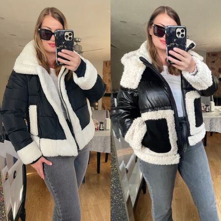 Hard to choose when they are both so similar and so gorgeous! 
Both jackets are on a nice discount now through Friday at @Saks when you apply code DECGETSF - take $50 off every $200 you spend!

#Saks #SaksPartner 

#LTKSeasonal #LTKHoliday #LTKsalealert
