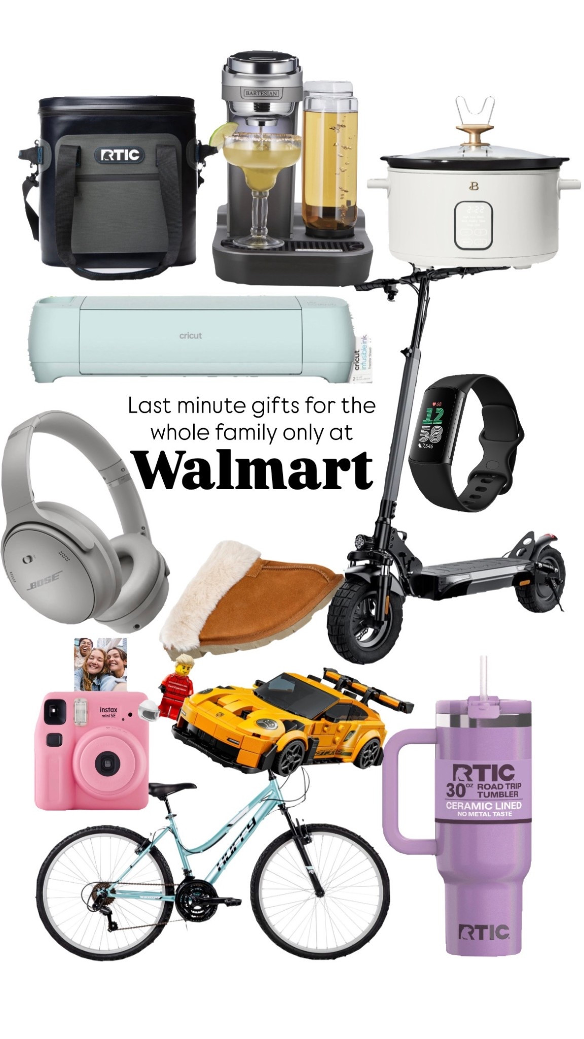 Last-minute gifting made easy 🙌 Everything here is from Walmart and perfect for the whole family. From cozy to fun to practical, you can still knock out your list without running all over town. Linked in my Walmart storefront and on LTK. #WalmartPartner