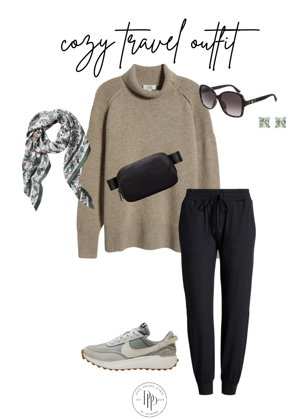 Easy winter travel outfit idea 

#LTKTravel