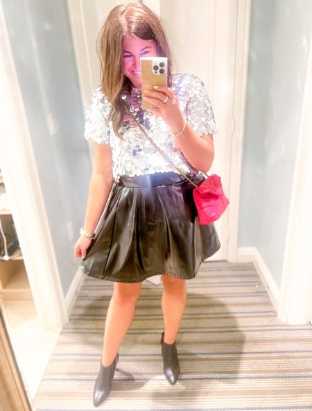 Carbone nights 💕  Sparkly sequin going out nights for the win!  

#LTKfindsunder50 #LTKstyletip #LTKmidsize