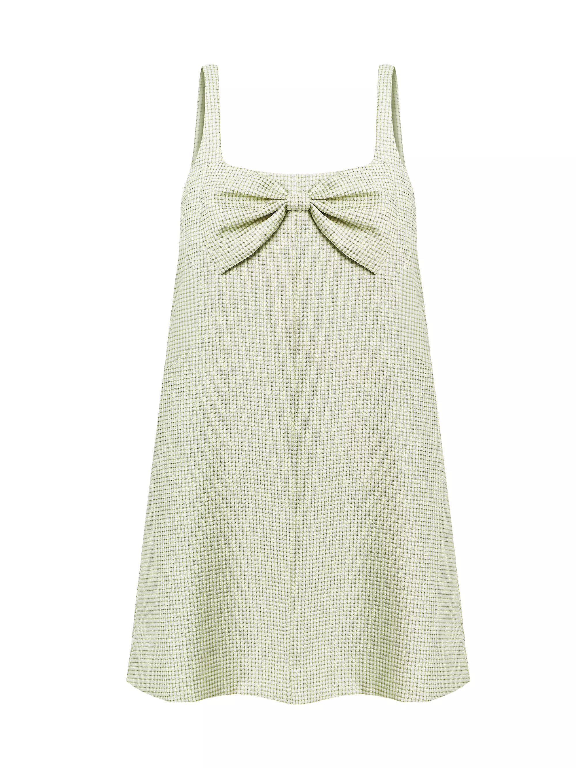 Sinta Jacquard Bow Minidress | Saks Fifth Avenue